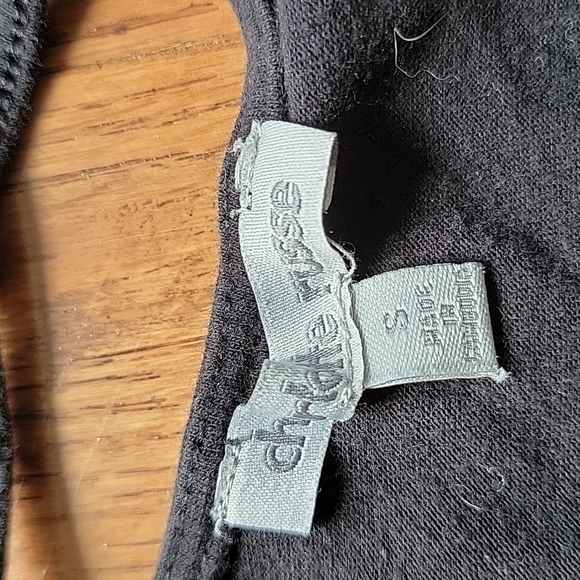 Charlotte Russe black crop top size small - Picture 2 of 3